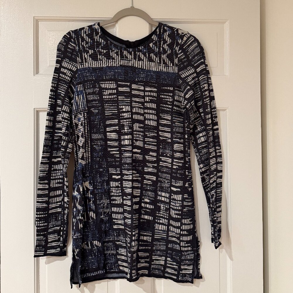 NIC+ZOE Colored Streak Top -- Small